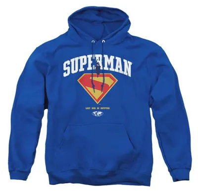 Produktbild von Superman - "2025" Kapuzenpullover für Herren/Damen Uni, Logo TV40146 (S) (Königsblau), KI-generiertes Bild