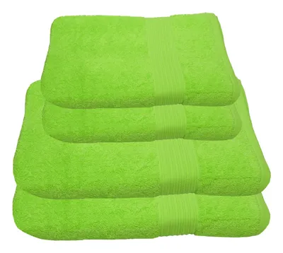 Produktbild von Julie Julsen Handtuch Set Apfelgrün,Set:4 tlg. 2 Bade- 2 Handtücher