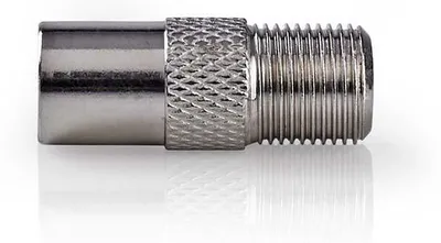 Obrázek produktu pro Nedis CSGB41954ME, Coax, Stříbrná, Kov, Nikl, 4 g, 75 mm