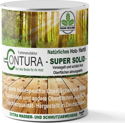 Produktbild von 750ml - Contura Premium Arbeitsplattenöl Hartöl Holzöl Holzschutz Möbelöl Pflegeöl