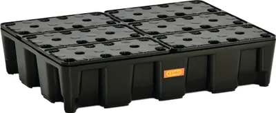Immagine prodotto di Vasca di raccolta 60l L800xL600xH180mm PE con griglia PE CEMO