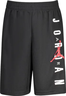 Produktbild von Stylische Schwarze Kinder-Sportshorts mit Elastischem Bund und Logo