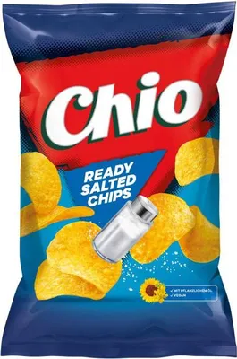 Produktbild von Chio Ready Salted Chips gesalzen glutenfrei vegetarisch vegan 150g