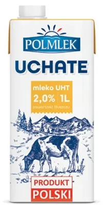 Image de Lait UHT Polmlek, 2%, 1 litre