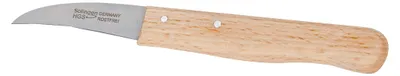 Produktbild von Schälmesser mit Holzgriff 6 cm EUROHOME® – aus Edelstahl und Holz, 24,7x4x16cm – EUROHOME® Schälmesser mit einem Buchenholzgriff hat eine