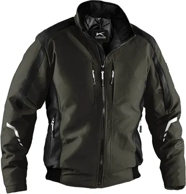 Produktbild von Kübler Weather Jacke Form 1367 Funktionsjacke im sportlichen Design 6699-oliv/schwarz  Größe M