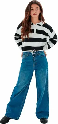 Produktbild von Damen Hose Blau Größe 38