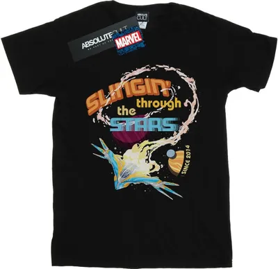 Produktbild von Marvel - "Guardians Of The Galaxy Milano Stars" T-Shirt für Herren BI38661 (XL) (Schwarz)