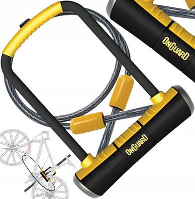 Obrázek produktu pro Zámek na kolo OnGuard 8005 U-lock s kabelem