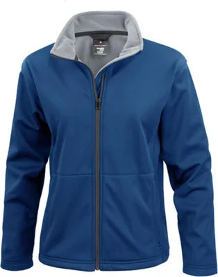 Produktbild von Result Core R209F | Ladies Softshell Jacket - Farbe: Navy - Größe: XXL