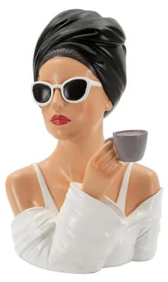 Produktbild von Mauro Ferretti Figur Paris Frau mehrfarbig 20x18,5x29 cm