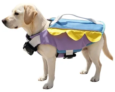 Produktbild von Verstellbare Schwimmweste für Hunde mit hoher Auftriebskraft