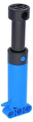 Image de Pompe pneumatique LEGO bleue, grande (11 litres), avec bras de levage (26288c01) – neuve