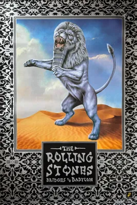 Image de The Rolling Stones - Bridges To Babylon - Affiche Poster - 102X152cm