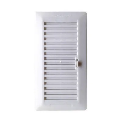 Obrázek produktu pro Mřížka Fepre nastavitelná zapuštěná bílá ABS polypropylen (13,3 x 26 cm)