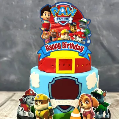 Obrázek produktu pro Zápich do dortu Paw Patroll - Cakesicq