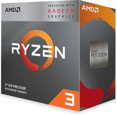 Imagen del producto de AMD RYZEN 3 3200G 3.6GHz 4M 4CORE AM4 BOX+Disipa