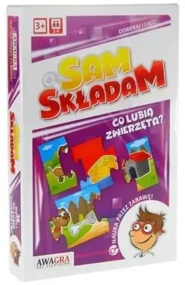 Zdjęcie produktu dla Układanki - Co lubią zwierzęta FAN