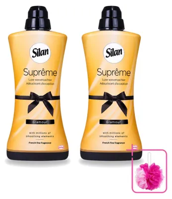 Produktbild von 2 x Silan Suprême Glamour Weichspüler - 1,2 l - Sparpackung - 2 Stücke