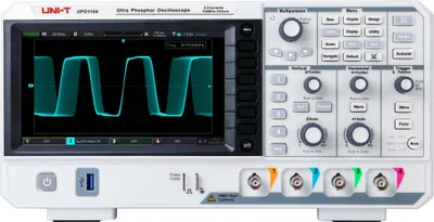 Immagine prodotto di Oscilloscopio a memoria UNI-T UPO1104, 4 canali, 100 MHz, 2 GSa/s
