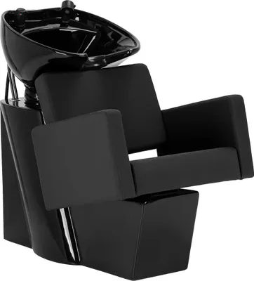Produktbild von Friseursalon-Waschbecken Gabbiano Vitoria schwarz