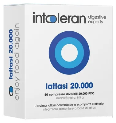 Immagine prodotto di Intoleran Lattasi 20000 50 Compresse Divisibili