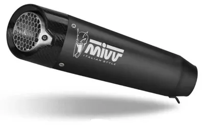 Produktbild von MIVV X-m5 Schwarzer Slip-on Auspuff genehmigt für KTM 890 Duke