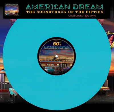 Obrázok produktu pre Various Artists - American Dream - Soundtrack Of The 50 (Blue Coloured) (LP)