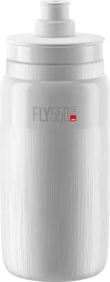 Zdjęcie produktu dla Elite Cycling Fly Tex White 550 ml Bidon
