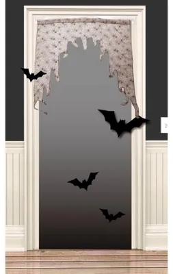 Produktbild von Türdeko Spinnennetz Halloween 90 x 95 cm