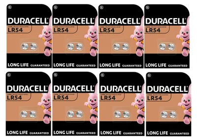 Produktbild von Duracell LR54, Knopfzelle - 16 Batterien