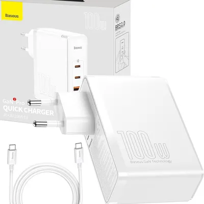 Produktbild von Baseus GaN2 Pro, Drinnen, AC, Weiß