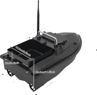 Immagine prodotto di Peschereccio, telecomando, alta velocità, nero