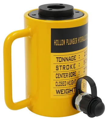 Obrázok produktu pre Hydraulický zdvihák, nosnosť 20 ton, odolný a prenosný, žltej farby