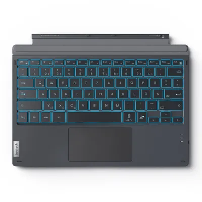 Produktbild von Inateck Surface Pro Tastatur, Kompatibel mit Surface Pro 7/7+/6/5/4, mit Großen Touchpad QWERTZ, Bluetooth 5.0 Kabellos
