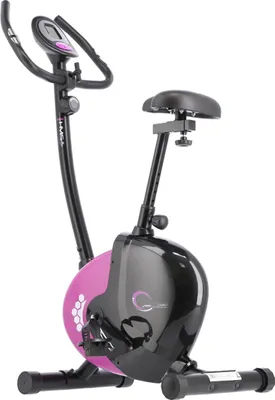 Obrázok produktu pre Magnetický stacionárny bicykel, čierna/fialová