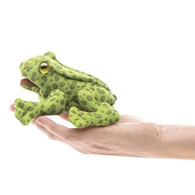 Produktbild von Folkmanis 2761 Fingerpuppe Frosch