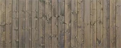 Produktbild von Wallario selbstklebendes Poster - Holzpaneelen in grau braun - Holzmuster mit Maserung, Größe: 50 x 125 cm
