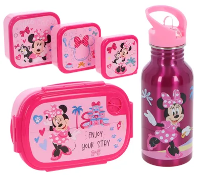 Produktbild von Minnie-Maus-Lunchset, 5-teilig