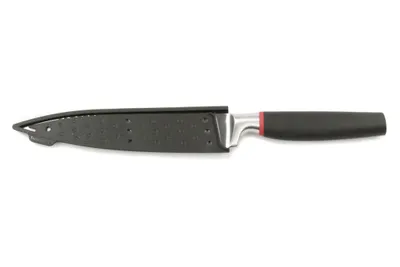 Produktbild von TUPPERWARE Messer Chef-Series Pure Fleischmesser Kochmesser schwarz rot