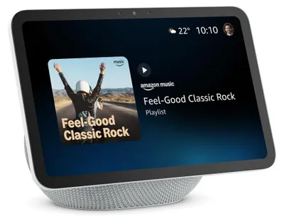Productafbeelding van Amazon B0DTQWYZFF Amazon Echo Show 8 (4rd Generation 2025) White DE