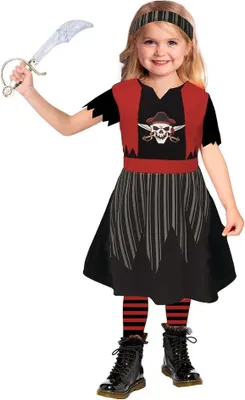 Produktbild von Seeräuberin Piratin Kinderkostüm Set