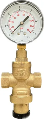 Produktbild von BieTal® Wasserdruckregler Wasserdruckminderer mit Manometer - 3/8 Zoll IG
