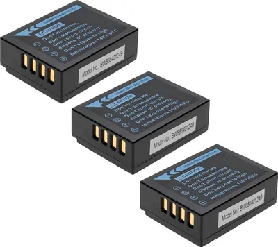 Produktbild von EXTENSILO 3x Akku kompatibel mit Fujifilm FinePix HS55EXR, HS50EXR, HS50, HS33EXR, HS30EXR Kamera (1140 mAh, 7,2 V, Li-Ion)