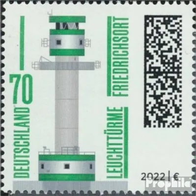 Produktbild von Briefmarken BRD (BR.Deutschland) 2022 Mi 3696 (kompl.Ausg.) postfrisch Leuchttürme