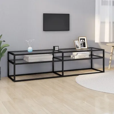 Immagine prodotto di The Living Store Mobile TV Trasparente 160x40x40,5 cm in vetro temperato
