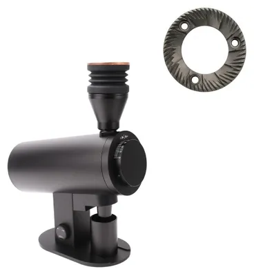 Zdjęcie produktu dla ROASTLY DF83V (młyn stożkowy DLC), Młynek do kawy Gen 3 III V3, znany model "White Label", elektryczny młyn do kawy dozujący pojedyncze porcje, minimalna retencja (czarny)
