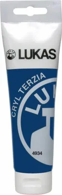 Obrázok produktu pre Lukas Cryl Terzia Plastic Tube Akrylová farba Prussian Blue 125 ml 1 ks
