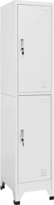 Image de Armoire à casier avec 2 compartiments 38x45x180 cm