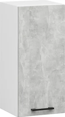 Obrázek produktu pro Akord Kuchyňská skříňka Oliwia bílá/betonová 30x30x58 cm